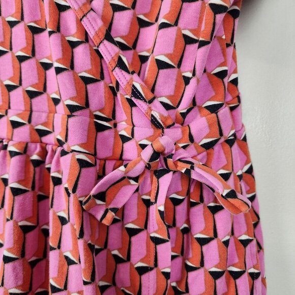 Diane Von Furstenberg for Target sz 10 / 12 girls short sleeve wrap dress - Picture 5 of 13